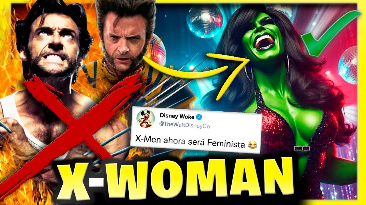 🤣 Los X-MEN serán reemplazados por MUJERES solteras FEMINISTAS 🤣 Disney Marvel será M-SHU progre