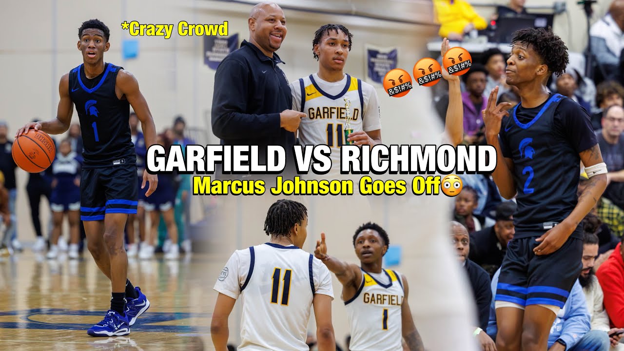 Ohio State Commit Marcus Johnson & Garfield Hts VS State Championship Richmond Hts😳| Sold Out Crowd🚨
