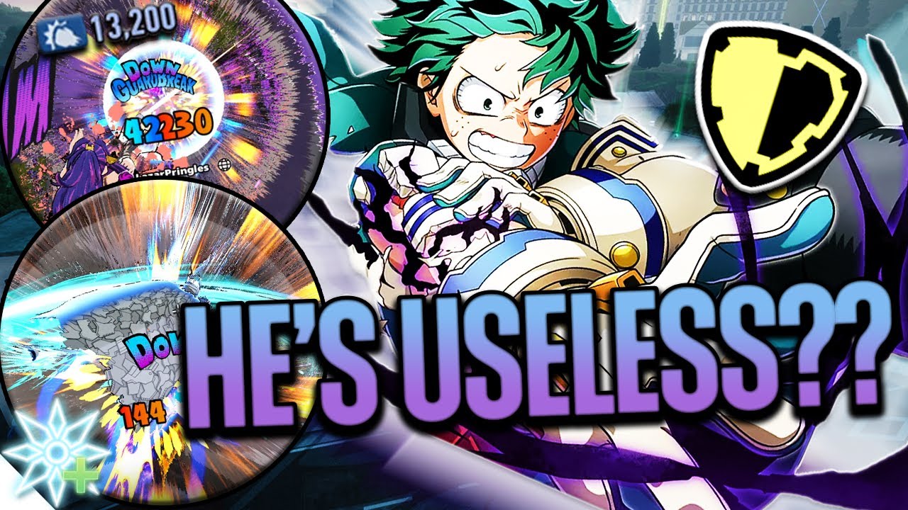 We Need To Talk About Yellow Deku (He's Washed..) | MY HERO ULTRA RUMBLE