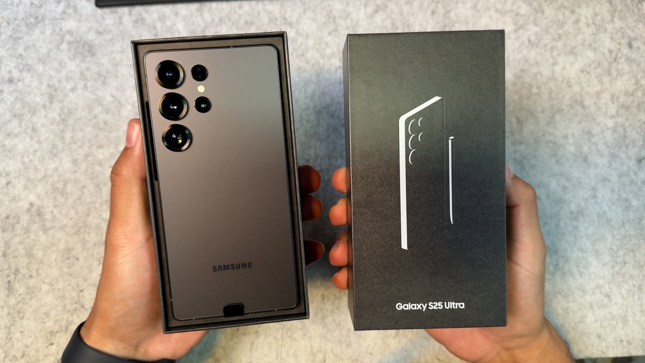 GALAXY S25 ULTRA JET BLACK - UNBOXING E IMPRESSÕES