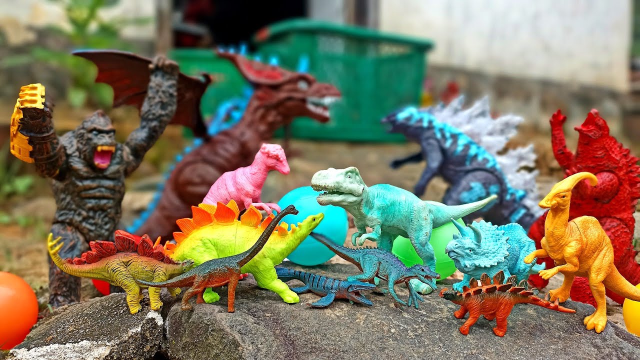 Dinosaurus Jurassic World Dominion: t-rex🦖/ Brachiosaurus/ KingKong/ Godzilla/ Gorilla/ Kinggidorah