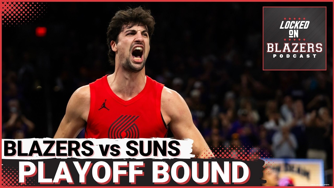 Deni Avdija's Star Moment Arrives | Trail Blazers Make Playoffs with Thrilling Play In Win Over Suns