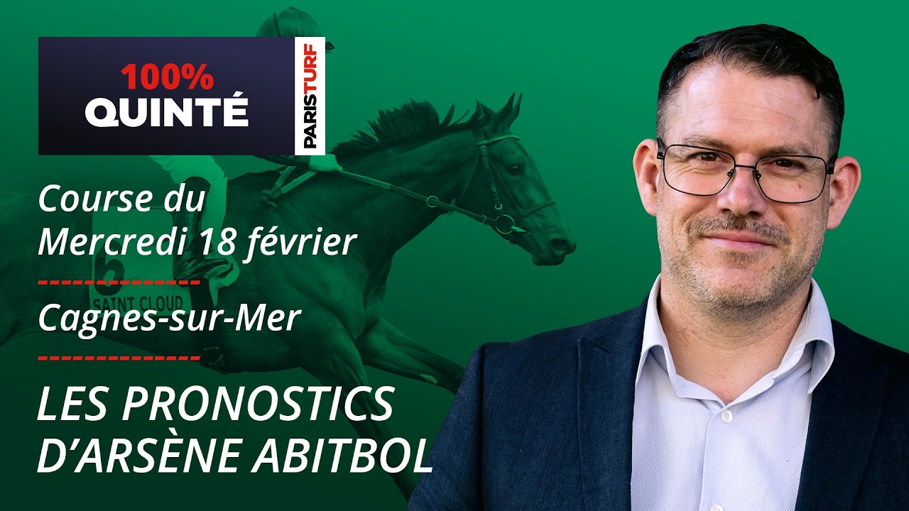 Pronostics Quinté PMU - 100% Quinté du Mercredi 18 février à Cagnes-sur-Mer