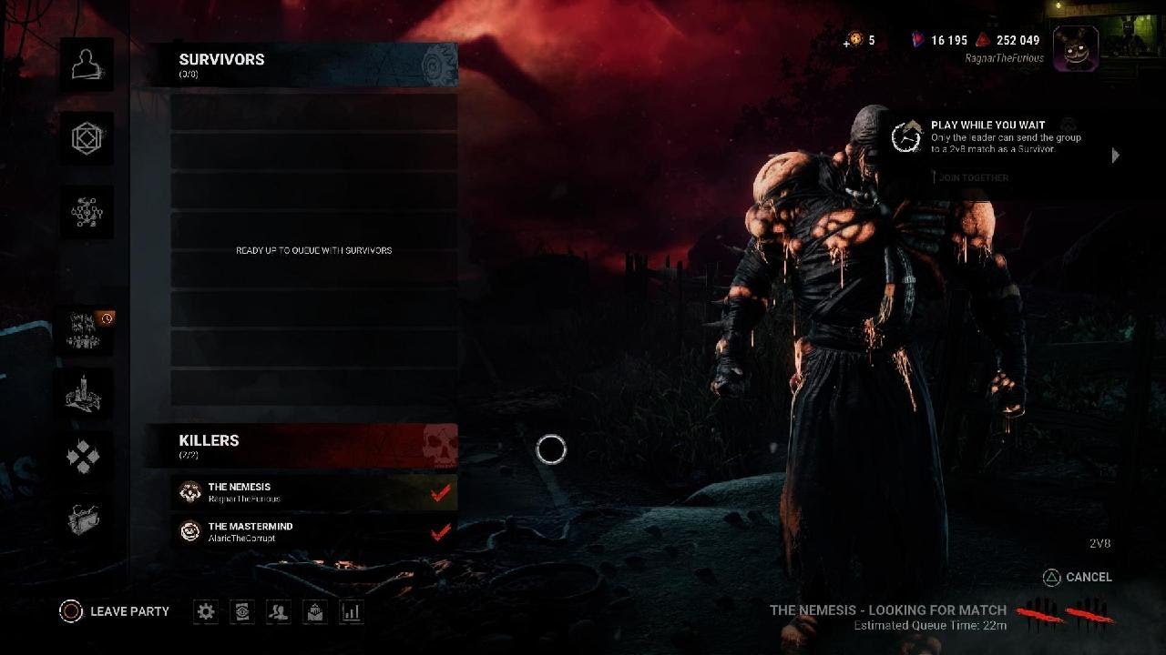 Me and My Brothers 2v8 Match as NEMESIS and WESKER in DBD