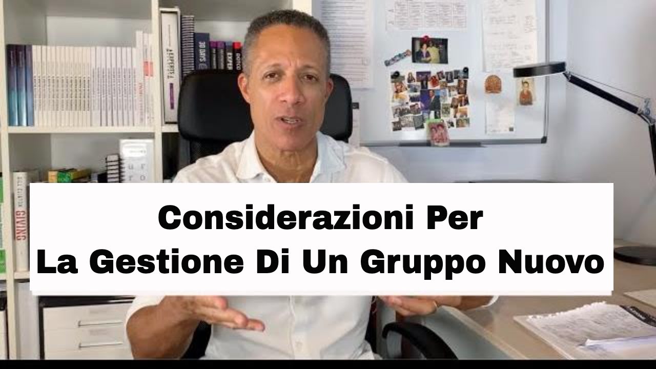 Gestione del Personale: La Gestione di Un Gruppo Nuovo