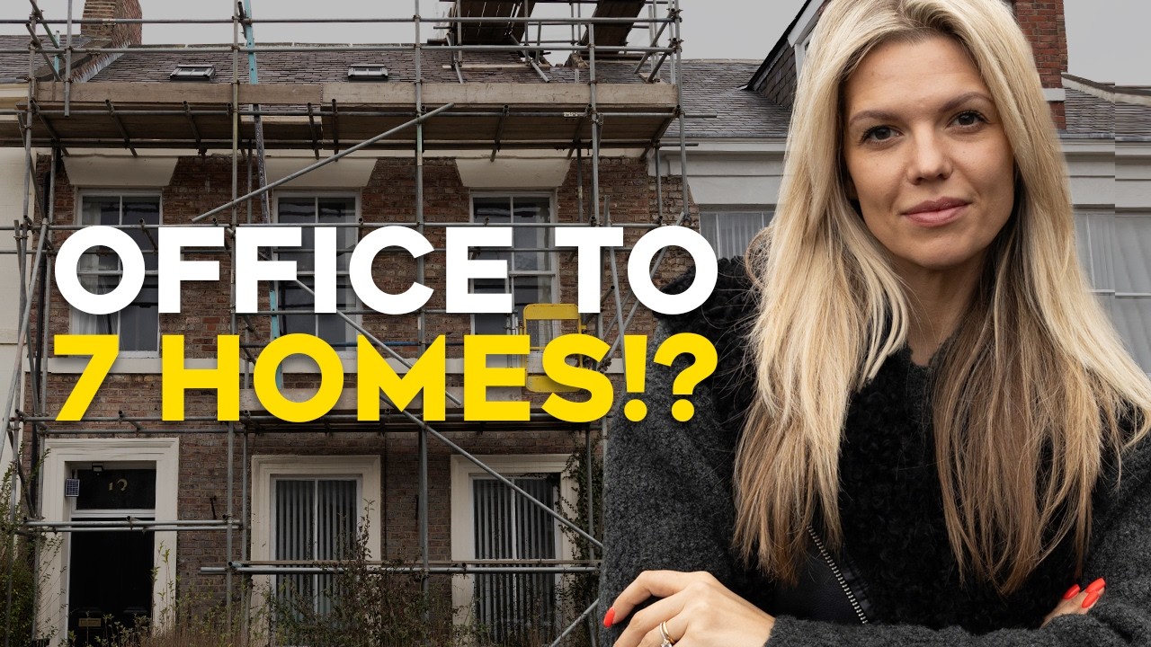 I Bought This Empty Office… Now I’m Turning It Into 7 Homes