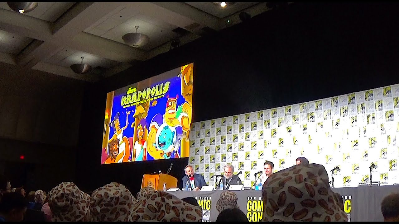 Krapopolis with Dan Harmon, Steve Levy At Comic Con 2024