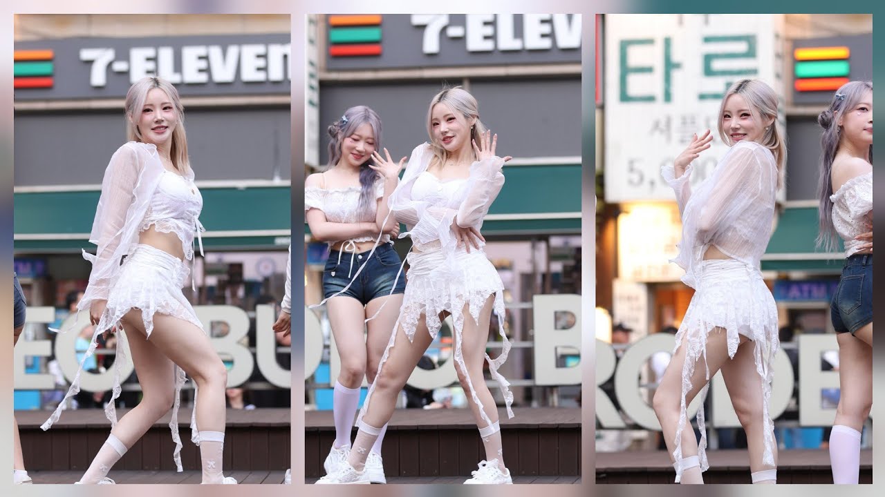 20250622 민서율 - Sticky _KissOfLife_ #인천미니버스킹