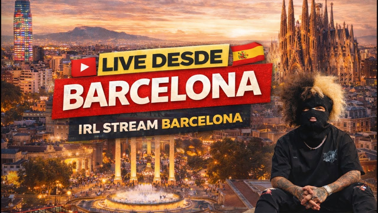 [LIVE] IRL STREAM IN BARCELONA 🇪🇸/ AO VIVO EM BARCELONA 🇪🇸 BARCELONA #barcelona #españa #travel