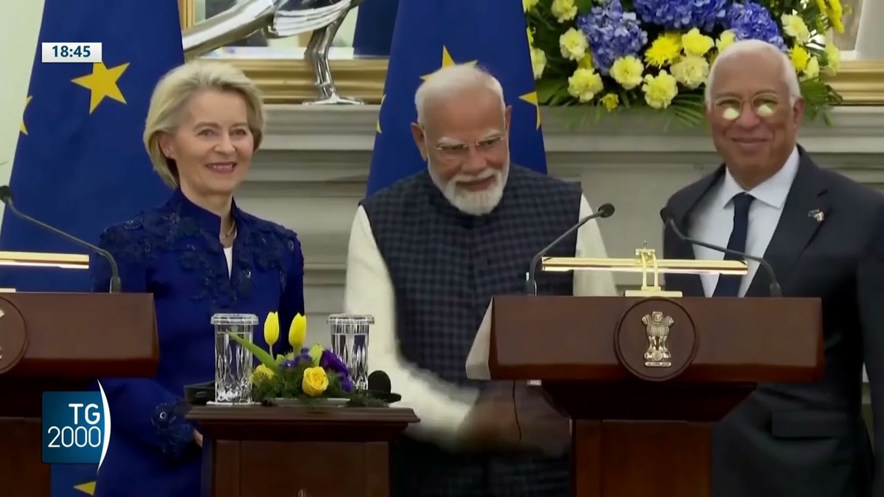 Economia, accordo storico tra Unione europea e India