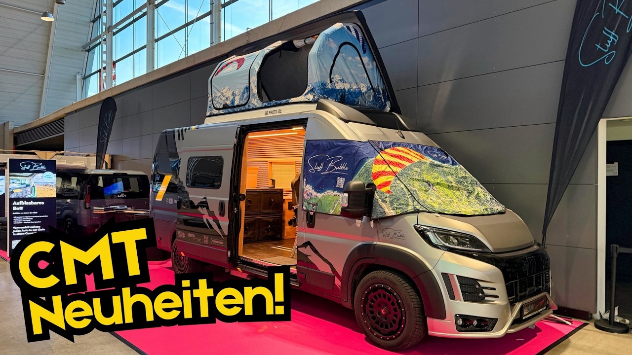 Wohnmobil & Zubehör-Trends 2026 - Mein Rundgang über die CMT (Teil 1)
