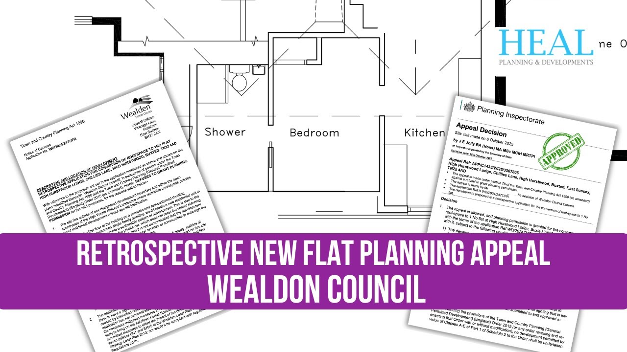 Retrospective Change of Use Planning Appeal Approved | Wealden Council Case Study