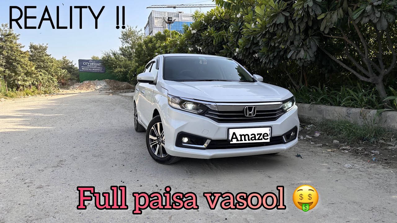 Honda Amaze VX MT 1.2 Petrol | Best car under ₹10 lakh 🤑❤️ | Aksh Singhal