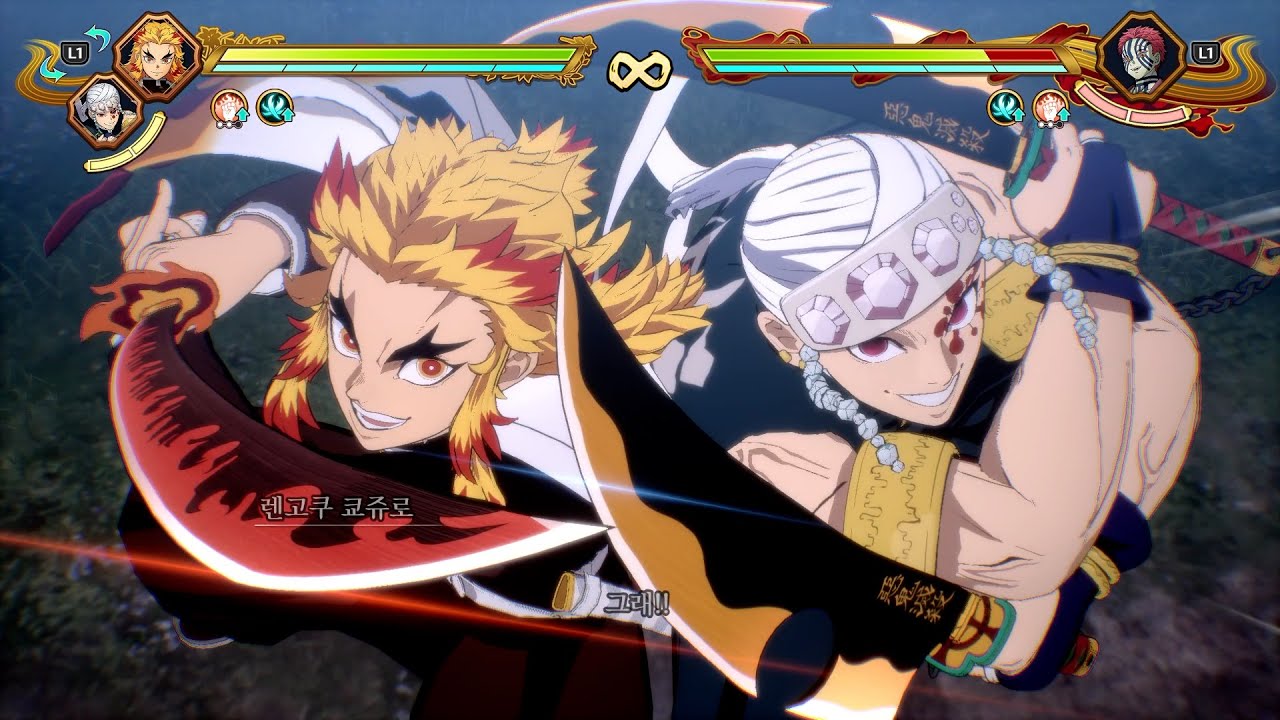 귀멸의칼날 히노카미 혈풍담 2   제 1회 깡고쿠진 배  팀전대회  해설  (19시 시작 깡고쿠진 해설)