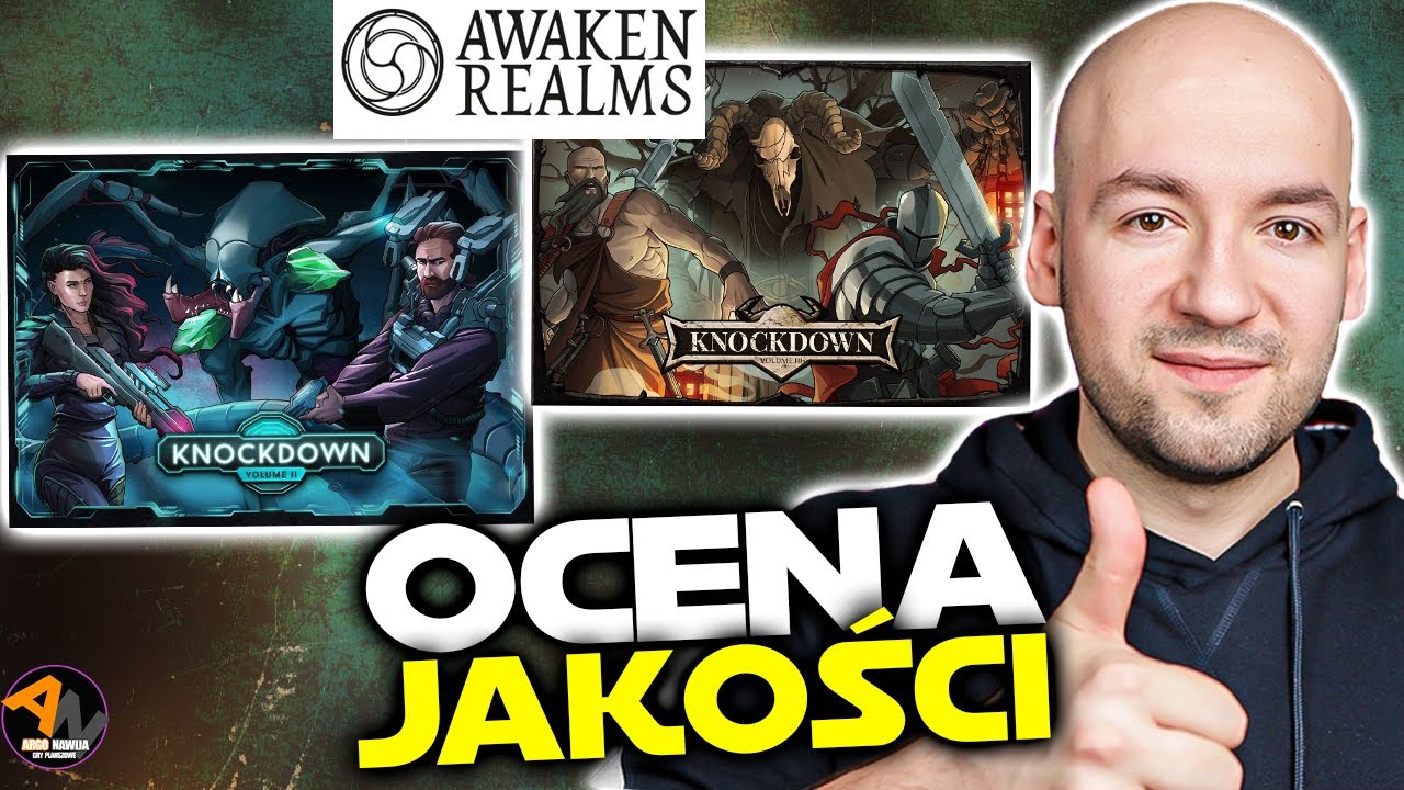 Knockdown: Volume II, III (edycja polska) Awaken Realms | UNBOXING [2023]