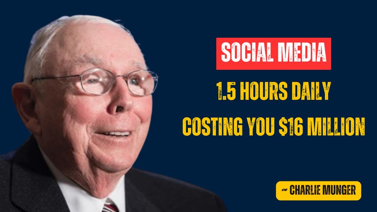 Charlie Munger: Social Media Is Making You Poor: Charlie Munger's 3 Rules