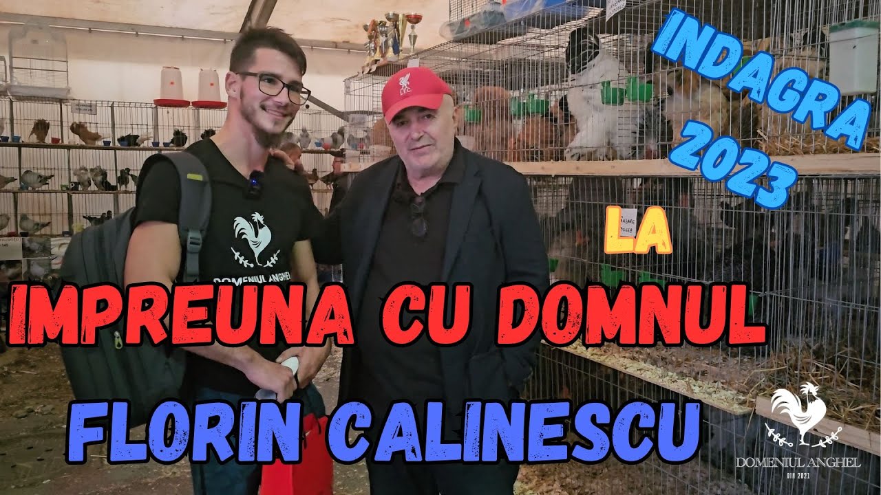 Am fost cu domnul Florin Călinescu la INDAGRA 2023