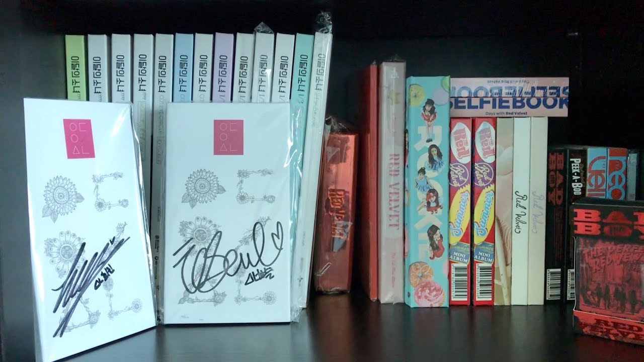 kpop albums + merch collection & shelf tour | July 2018