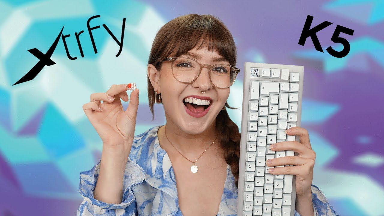 Skapa ditt personliga tangentbord! - Xtrfy K5 compact