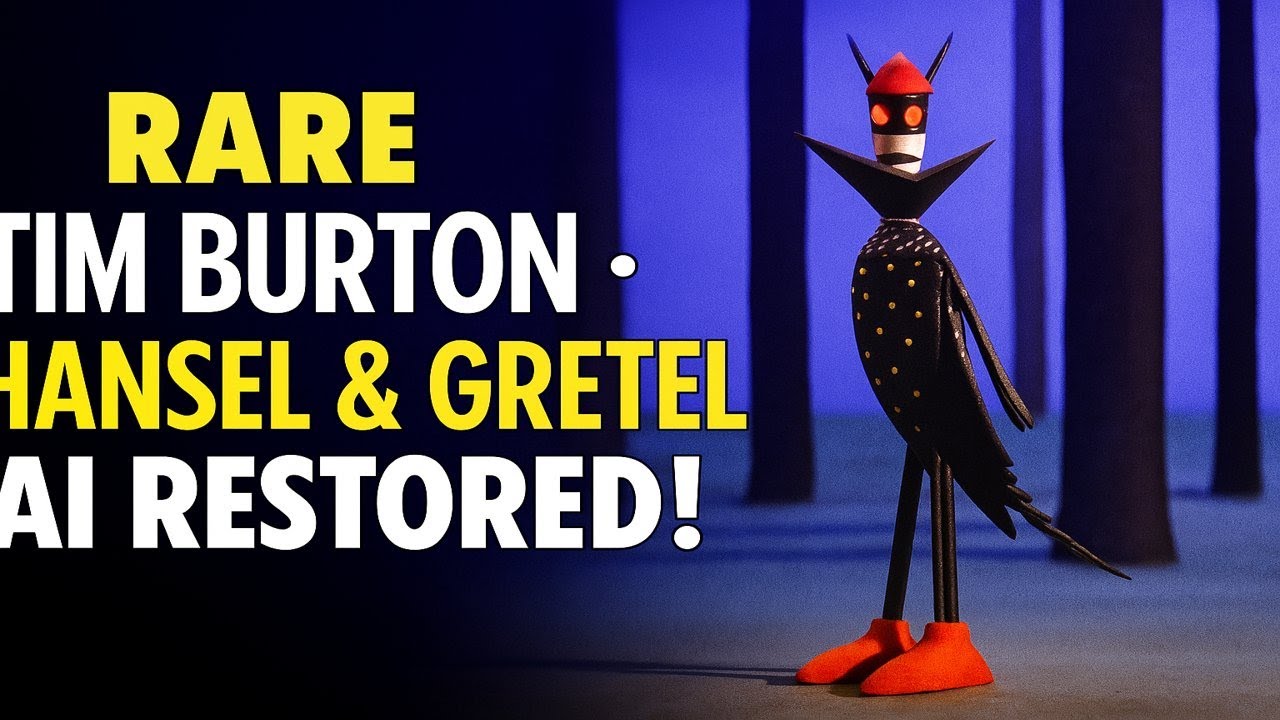 AI Restored: Tim Burton’s Bizarre Hansel and Gretel (1983) | Rare Disney Special