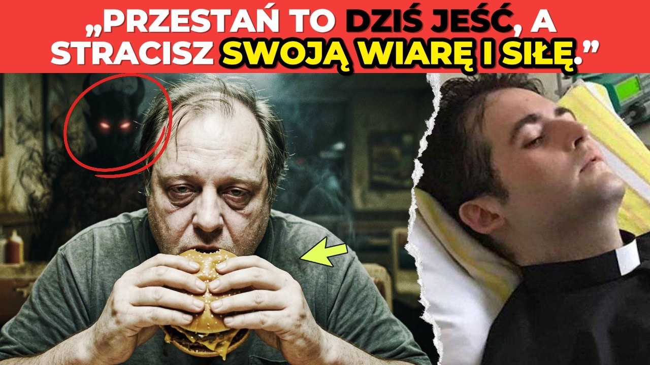 „KARMIĄ WAS SMUTKIEM” —Ksiądz Michał Łoś ostrzegał przed jedzeniem, które odbiera wiarę i wolę walki