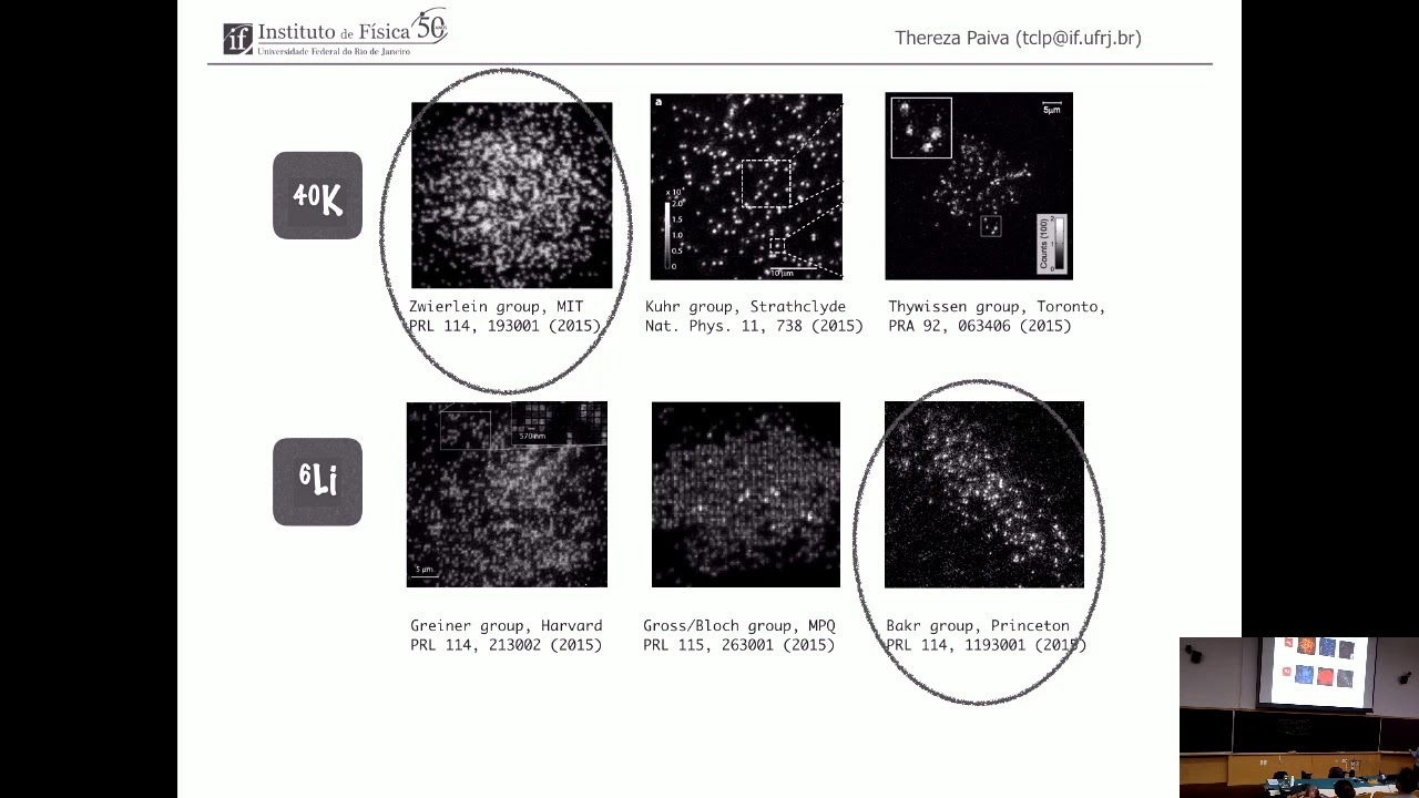 Spatial Charge and Spin Correlations in the 2D Fermi... - Thereza Paiva