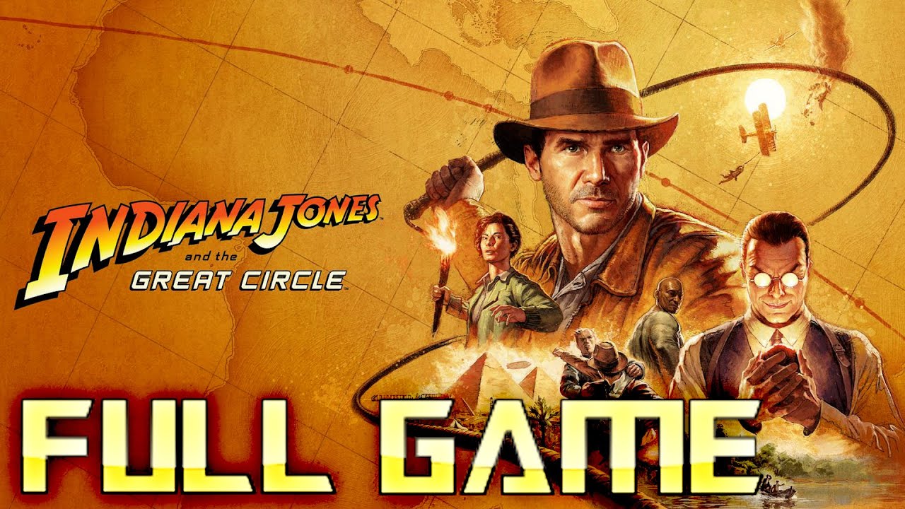 Indiana Jones and the Great Circle | Full Game Walkthrough | No Commentary