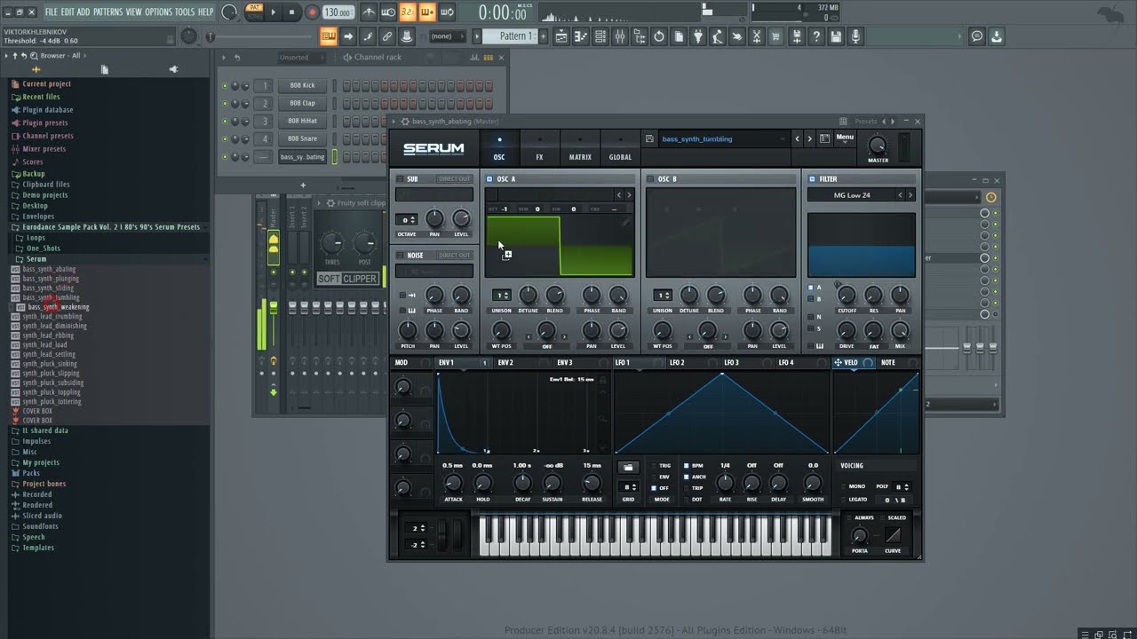 Eurodance Sample Pack Vol. 2 I 80's 90's Serum Presets 2023