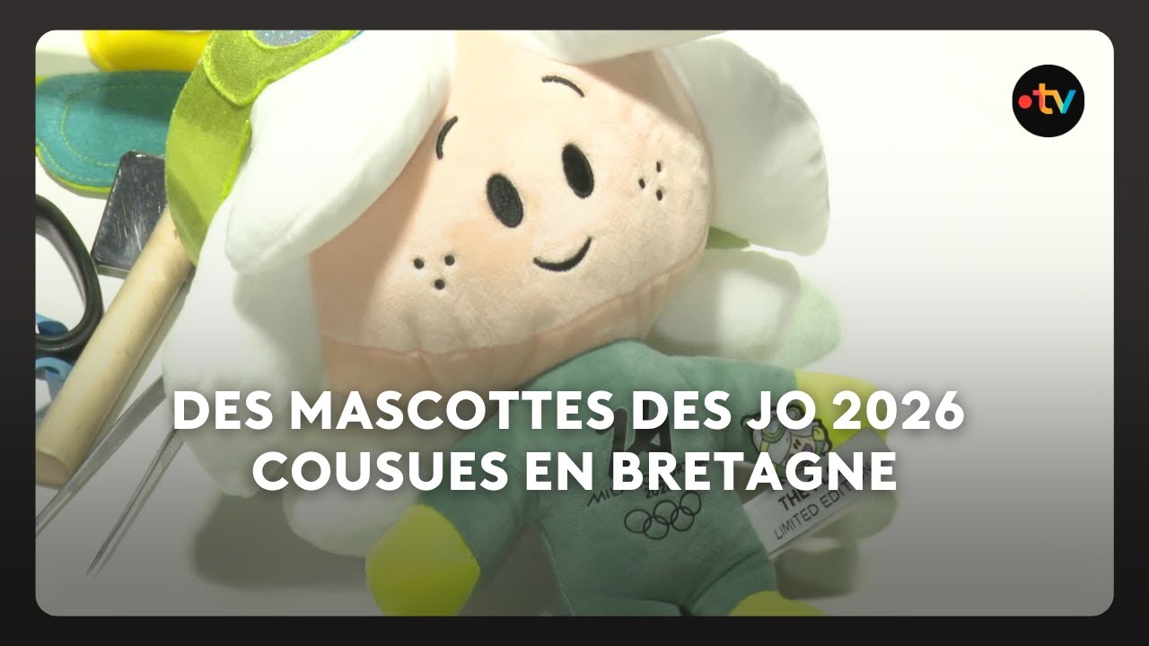 JO 2026 : Une partie des mascottes entre les mains des couturi&egrave;res bretonnes