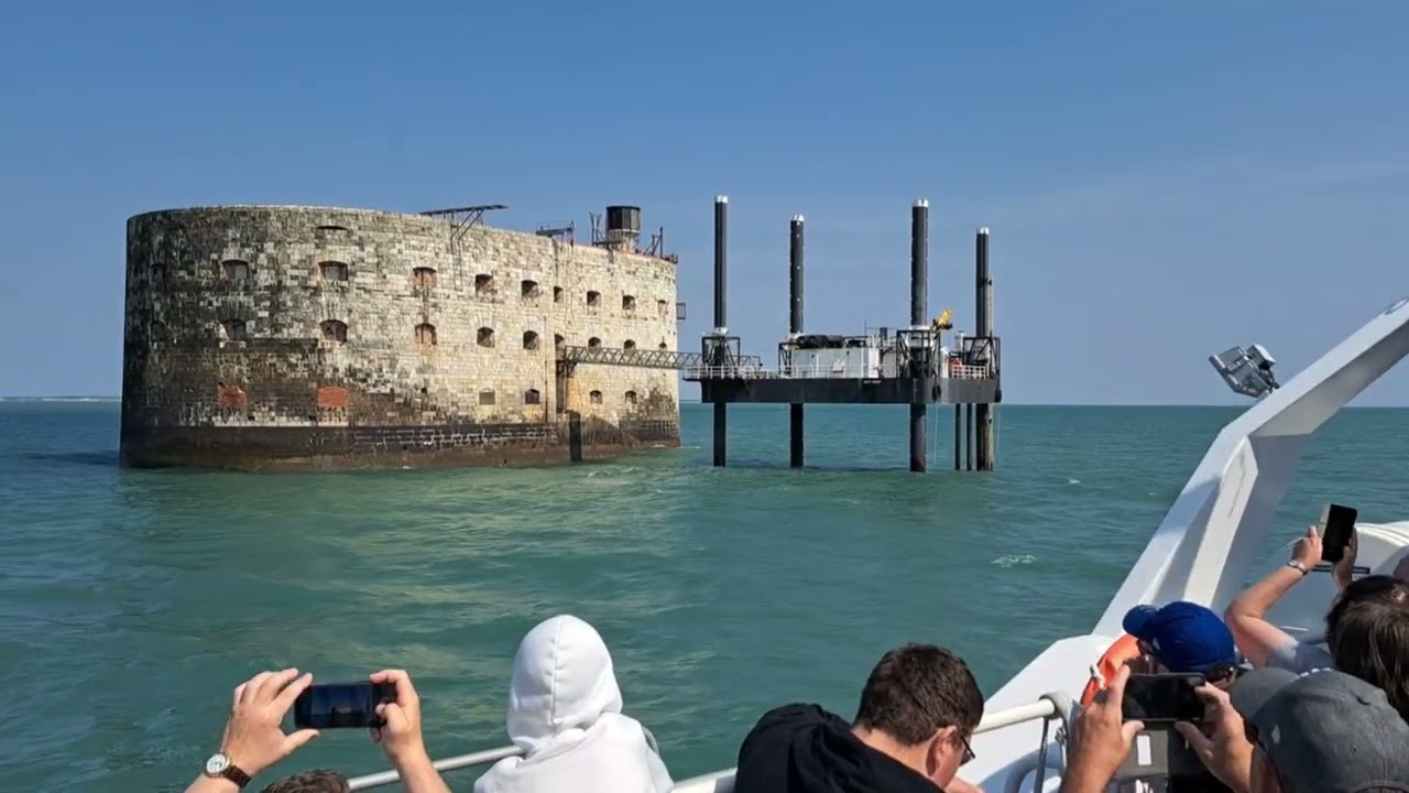 Embarquement vers Fort Boyard