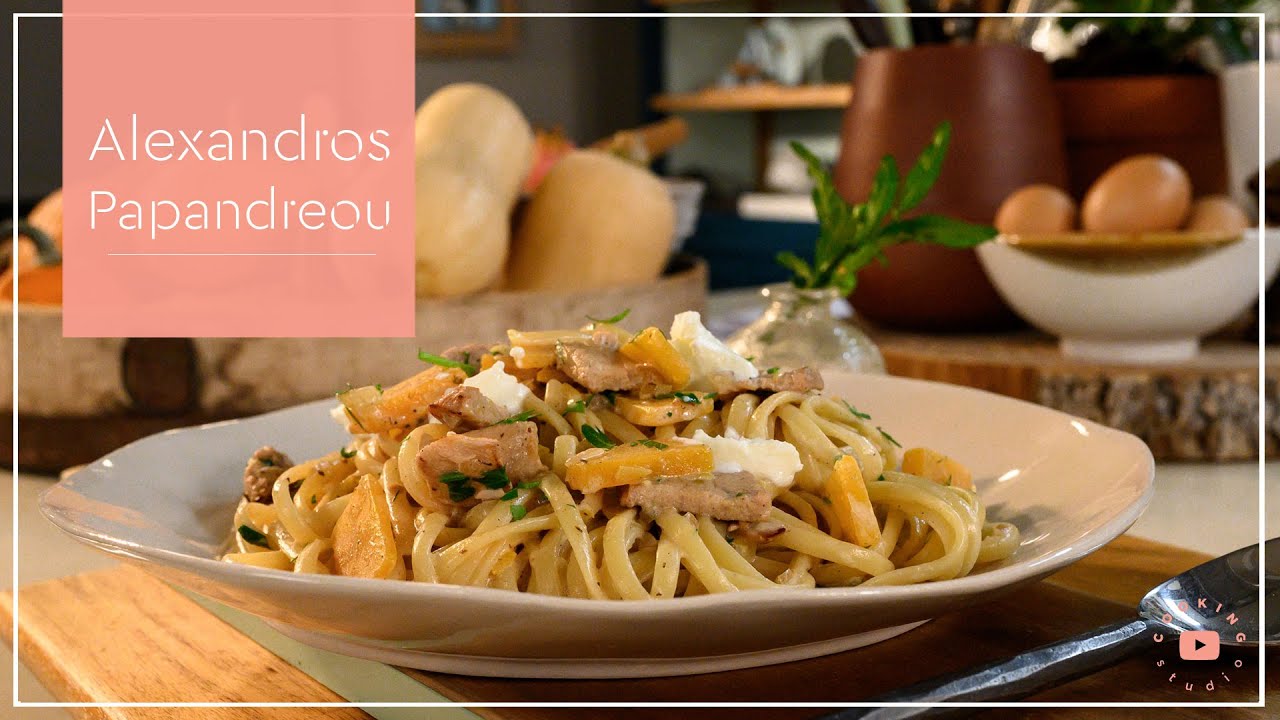 Linguine με απάκι και μασκαρπόνε | Alexandros Papandreou