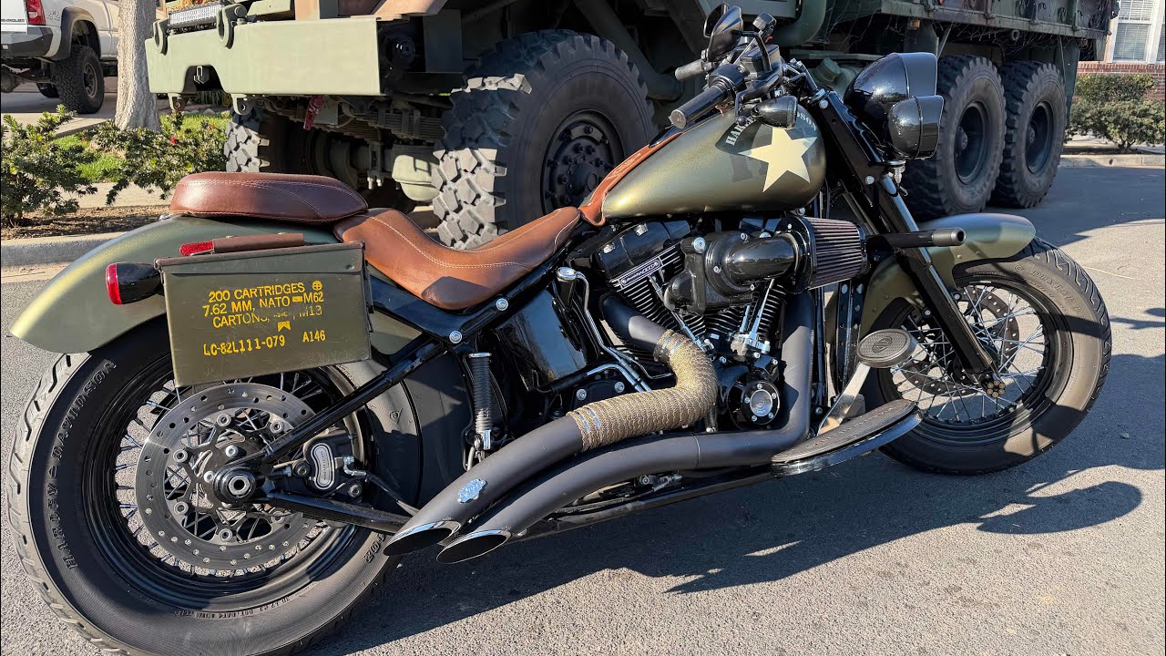 Harley Davidson FLSS ( military ) 