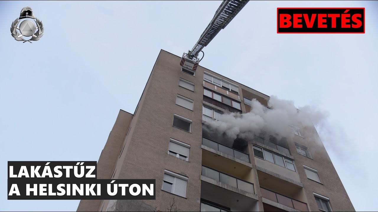 Tűz volt egy XX. kerületi lakásban