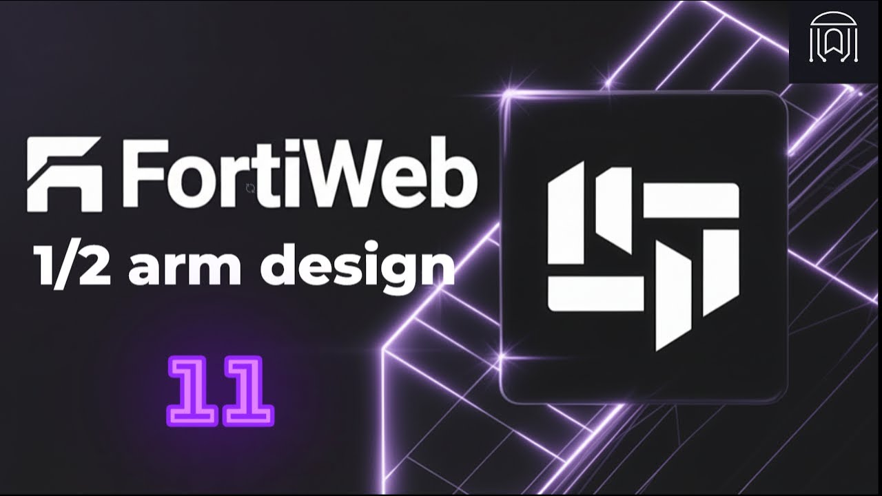Fortiweb 1arm 2arm design