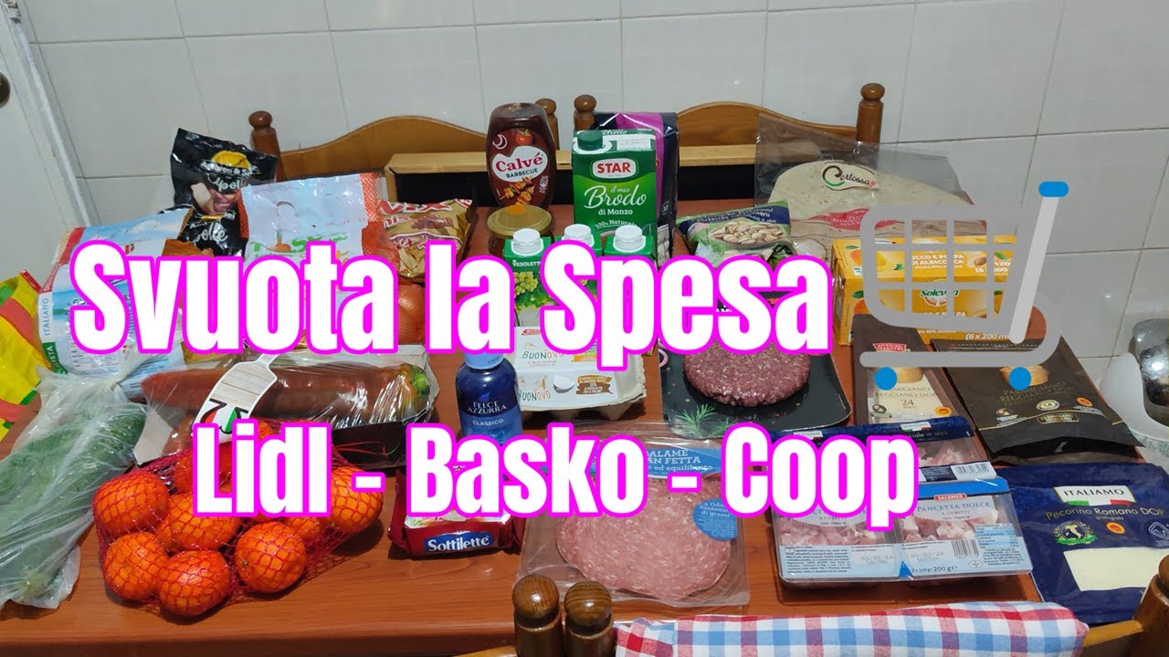 Svuota la Spesa Lidl + Basko + Coop 🛒 | Prodotti Utili e Offerte!