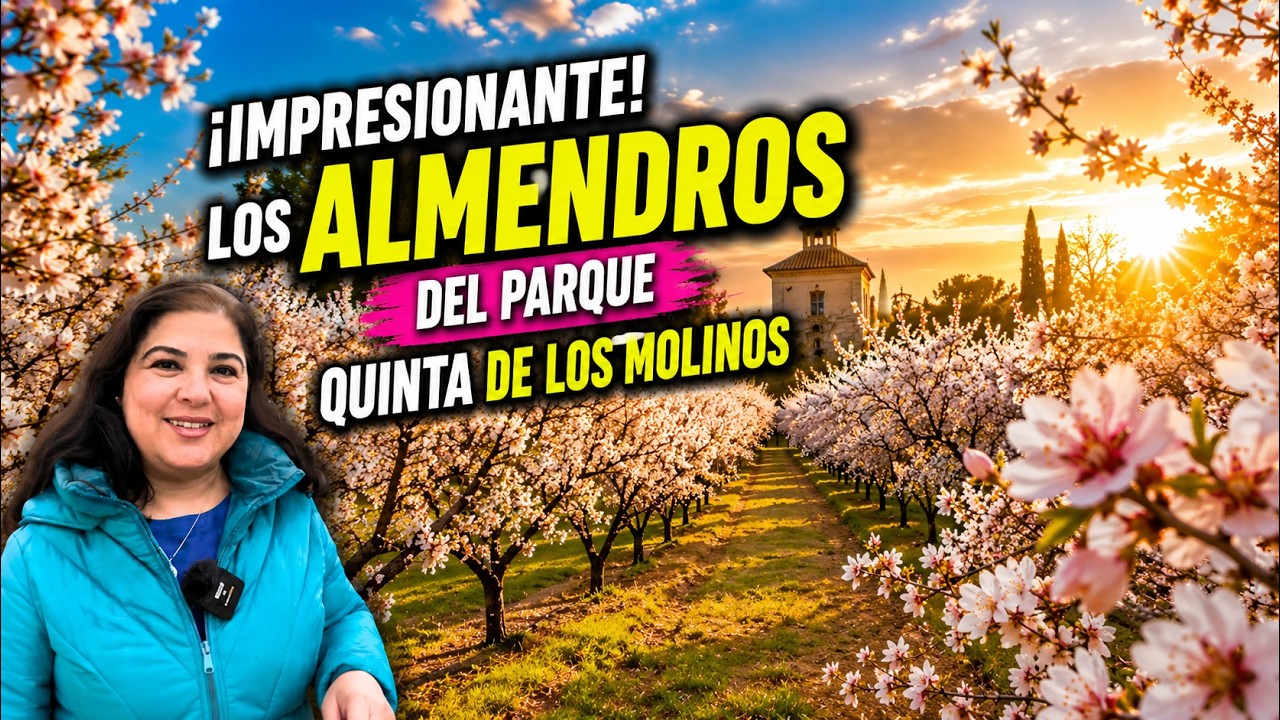 El Paraíso Secreto de los Almendros Parque Quinta de Los Molinos