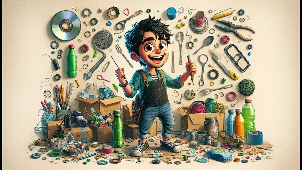 Day 1 &ndash; Jugaadu Maker Challenge | Build Something Cool from Waste! ♻️🔥