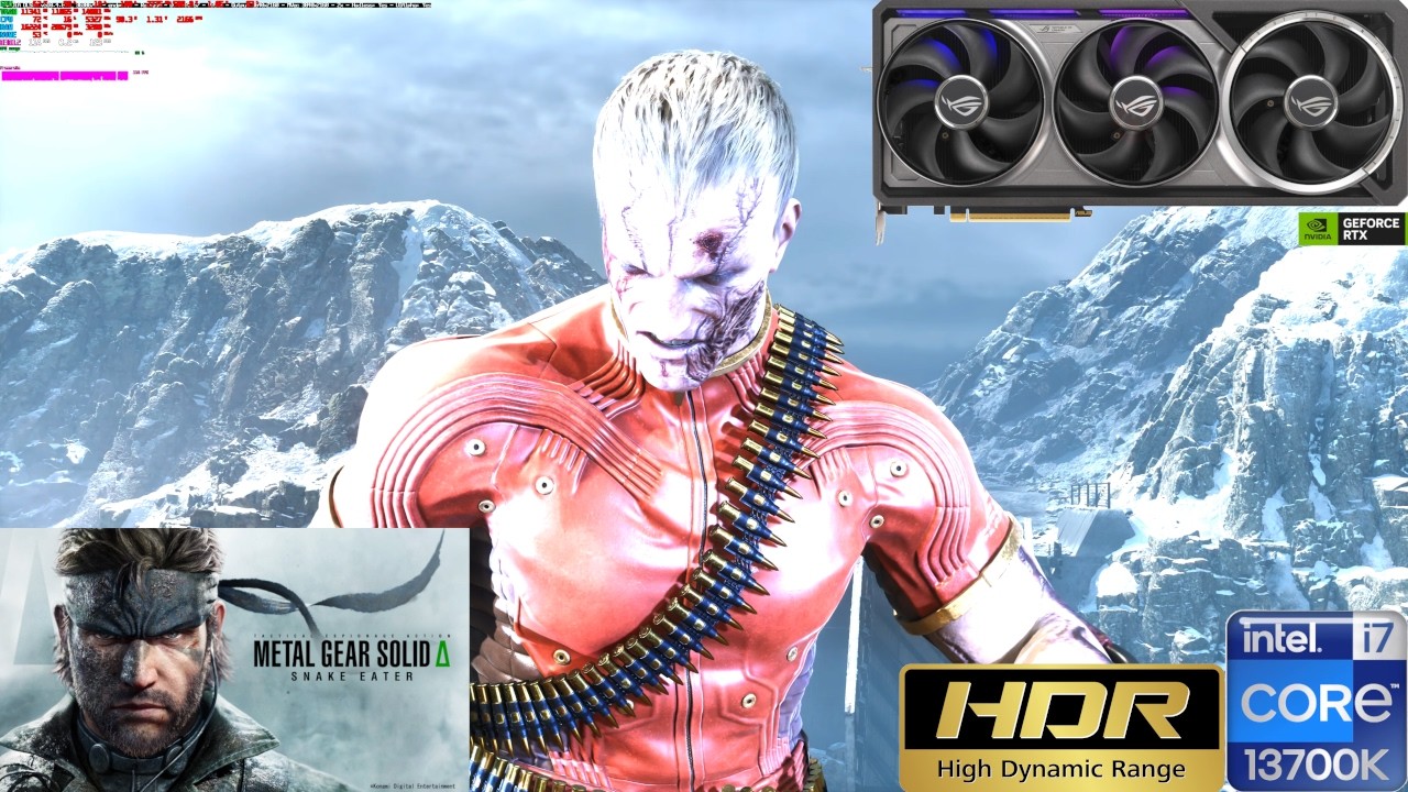 [5090|4K|HDR] Metal Gear Solid Delta - Snake Eater - Shagohod Boss Fight (Extreme) [DLSS|RT|MFG|RR]