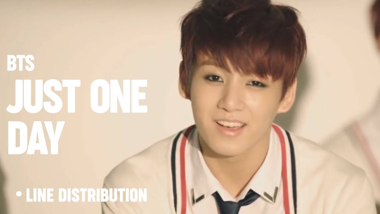 BTS - Just One Day Line Distribution