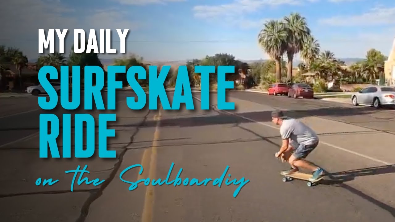 Мой ежедневный катание на сёрф-скейтборде на Soulboardiy