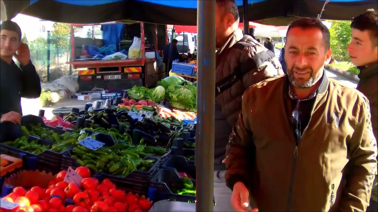 Tokat Yeşilyurt Halk Pazarından Görüntüler
