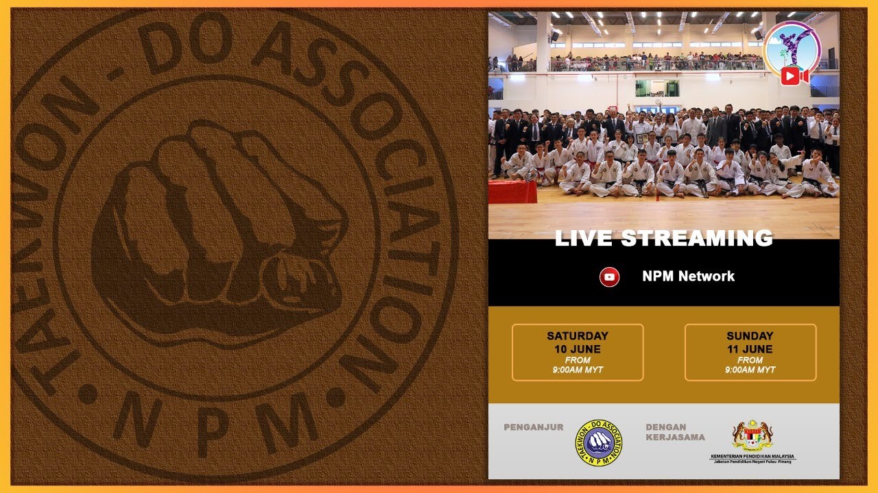 NPM Online Taekwon-Do (Pattern) Tournament 2021 - Day 1