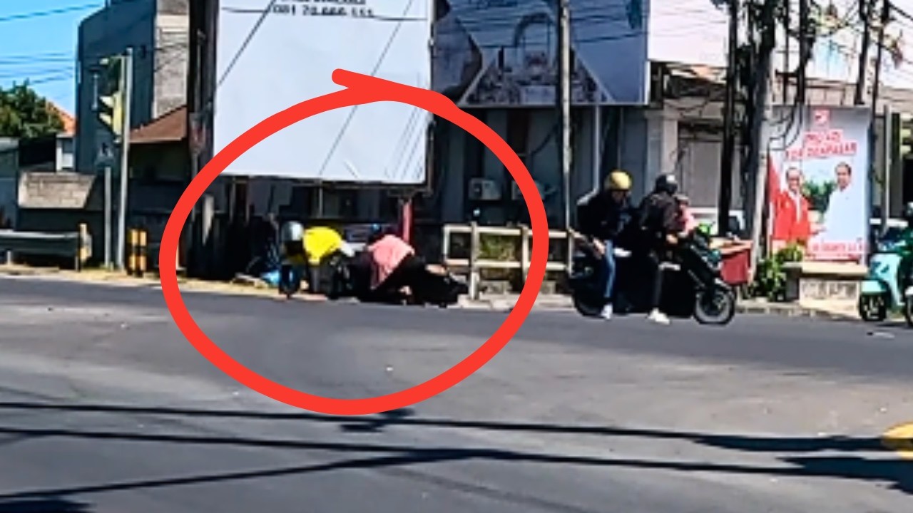 Motorcycle Crash in Bali 2024