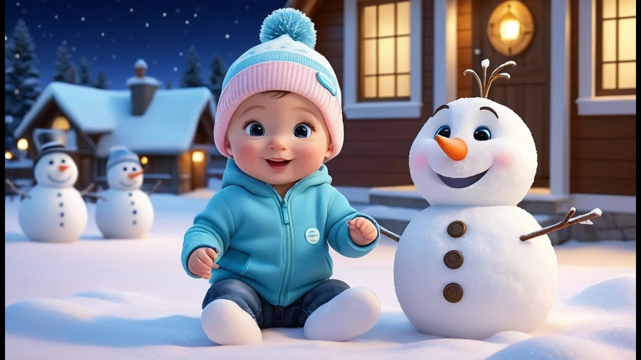 Build a Snowman Song | Fun Learning & Action Song for Toddlers