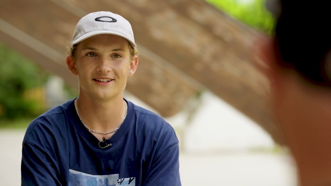 SIT DOWN: Hampus Winberg