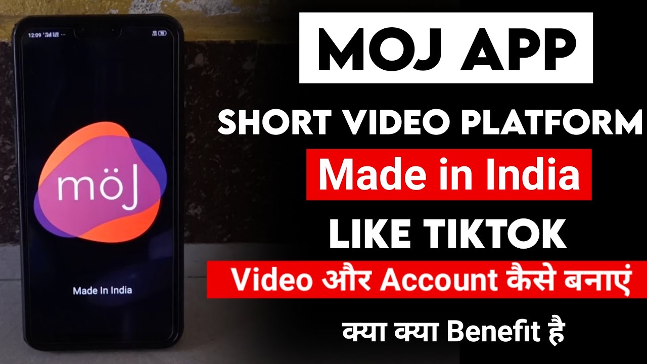 Moj App Made in india short video platform like TikTok | Moj App par Video kaise banaye | Moj App