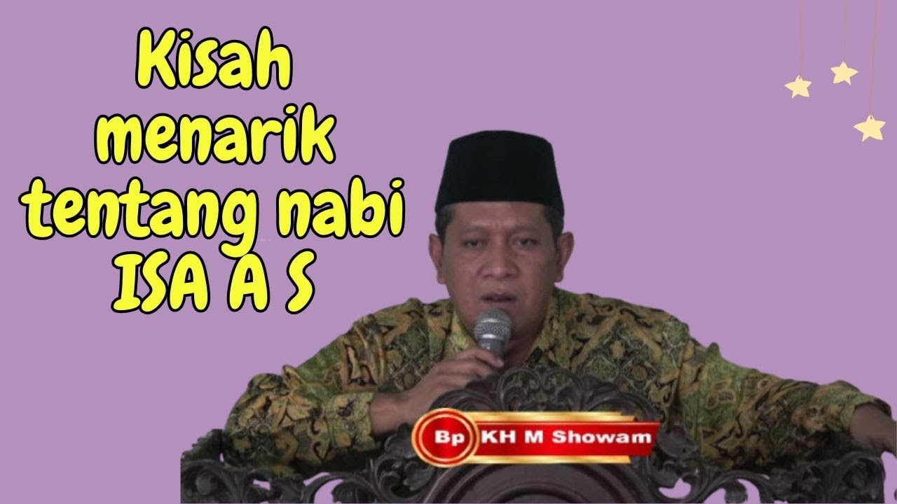 Bp KH M Showam ngaji Selasan bab : Lima Waktu yg sangat istajab untuk berdoa