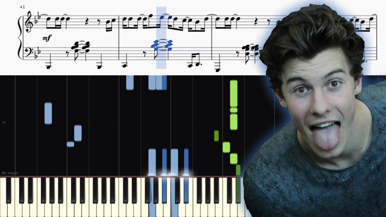 Shawn Mendes - Lost In Japan - Piano Tutorial + SHEETS
