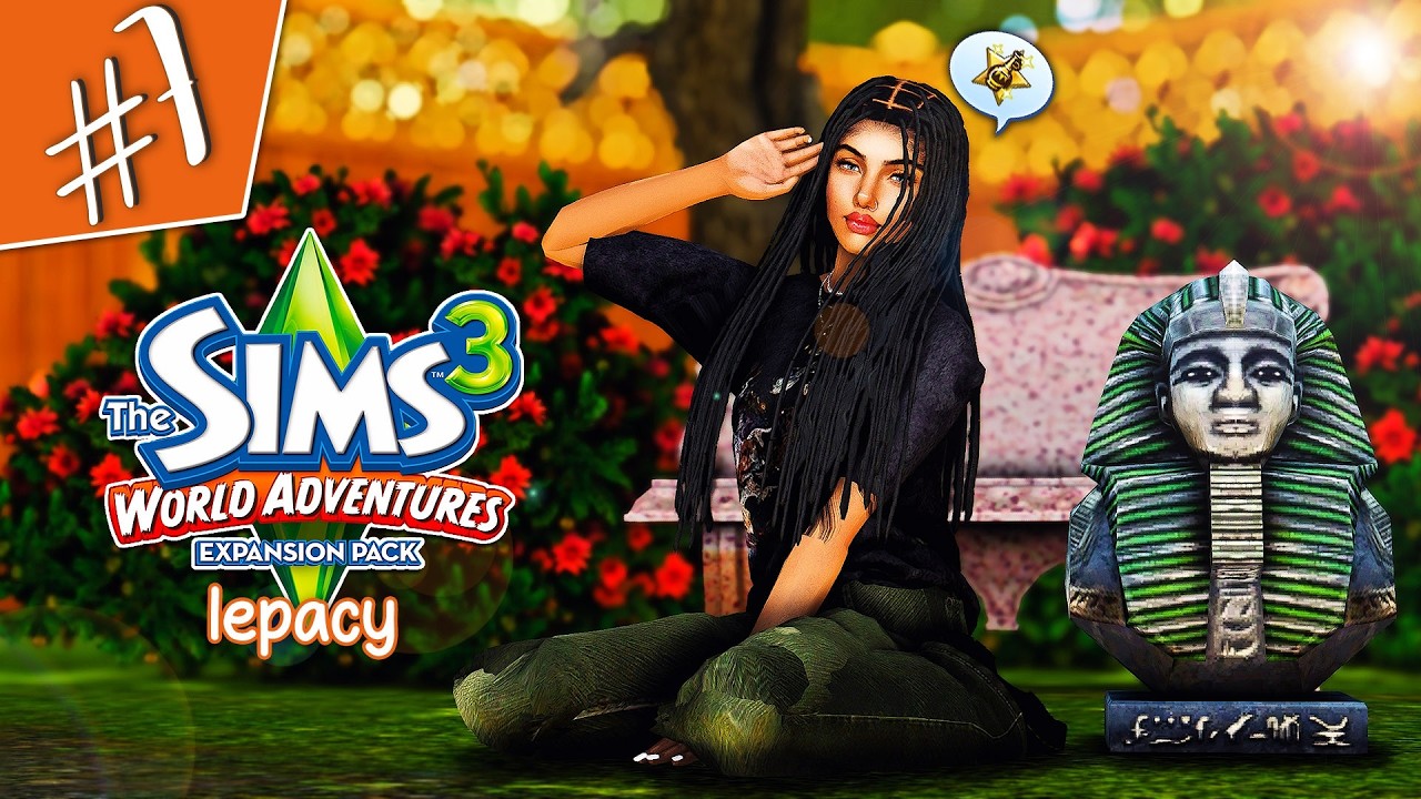 PRIVATE MUSEUM + A Surprise Visitor?! 🏺👀✨ || The Sims 3: Lepacy - World Adventures || Part #7