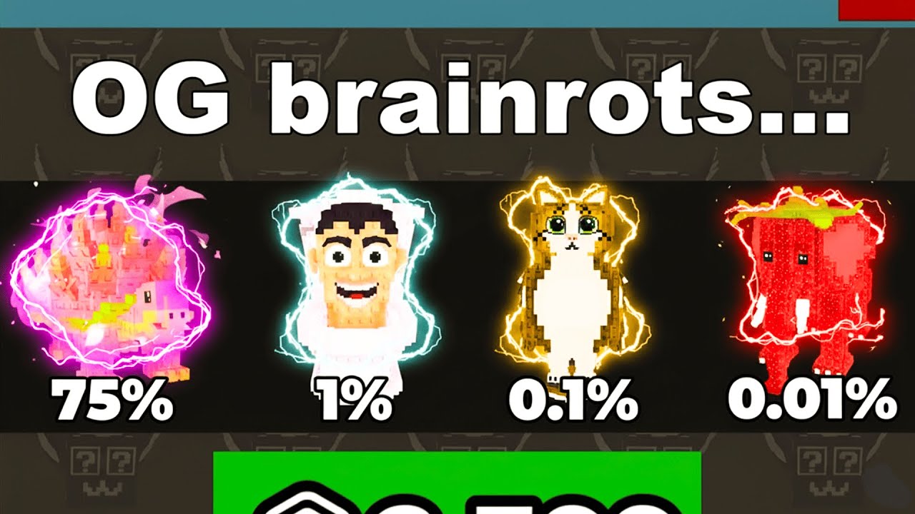 Recommencer à Zéro Mais les LUCKYS BLOCKS ont des BRAINROT OG !